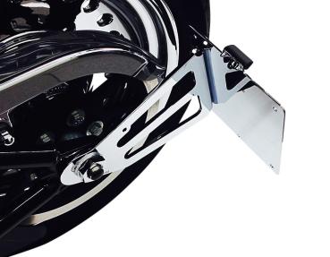 Burchard Excellence Seitlicher Kennzeichenhalter H-D Softail ab 2008-